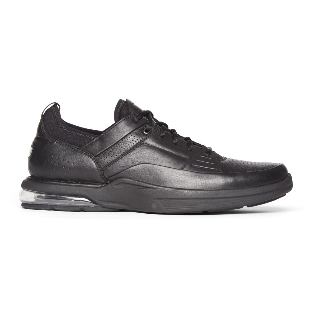 Rockport Singapore Mens Sneakers - Howe Street Lace Up Black - RP7485219